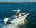 Boston Whaler 250 Dauntless (Länge: 7,32 m, Breite: 2,59 m, Gewicht (ohne Motor): 1.538 kg, Motor: 200-400 PS CE-Kategorie: C)