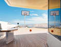 Basketballplatz auf der "Joy"