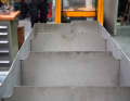 The welded-in baffle plates prevent the fuel from sloshing back and forth while driving