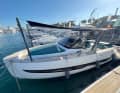 Sun awning and T-top are on the accessories list.