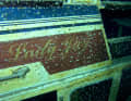 The name of the charter yacht is still clearly recognisable: "Lady Jay"