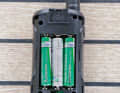 Battery: The Simvalley WT-320 is powered by AAA cells. This creates more waste. There are no contacts for charging on the outside of the housing