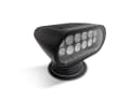 The searchlight is available in black...