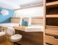 Limed oak wood and light-coloured fabrics predominate