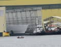 Launch von „Azzam“, 5.4.2013, Bremen-Vegesack