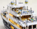 Bonsai version: The model was a 63 metre long Hakvoort-Explorer.