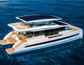 The starting price of the 24 metre long and almost eleven metre wide solar cat is 5.87 million euros