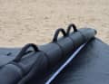 The grips of the SIC Raptor are softly padded and quite wide. Photo: Manuel Vogel