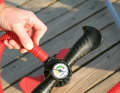The manufacturer's specifications for the correct pressure are between 14 and 17 psi.