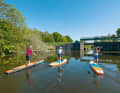 Peace, idyll and lots of animals.  After the Allermöher regatta course, we are alone on the water most of the time.
