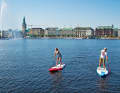 Chic skyline on the Binnenalster
