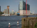 Enjoy the entire Hamburg skyline from the Elbe. More is not possible...