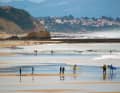 SUP is in good hands on the Cote Basque in Biarritz.