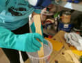 The resin-hardener ratio must be perfect!