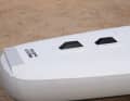 The split fin box of the Indiana and paddle board makes it easier to roll in.