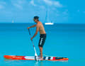 Ideally, the paddle should be pulled out of the water with a slight twisting movement in the lower wrist, so that it can be pulled out as "cleanly" as possible.