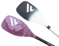 The paddle blades of the Fanatic paddles