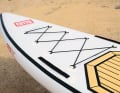 GTS Cruiser 11'6'' x 32.5'': The equipment is very generous with additional rub protection under the bow, four additional carrying handles and a large net.