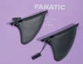 Two small fins on the Fanatic Diamond are not quite as accurate as one large centre fin.