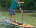 Stephan Gölnitz, SUP editor-in-chief, during test work.
