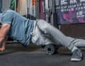 Fascia roller for back and legs 4