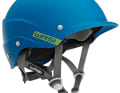 A special helmet for use in water protects against falls or low-hanging trees