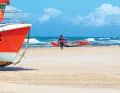 North Jutland often offers good, but more harmless waves than Cold Hawaii