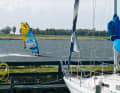 The Albuen lagoon has an abundance of shallow, shallow water.