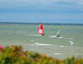 In westerly wind directions, you surf in Løgstør exactly parallel to the shore and protected by an offshore sandbank. Large parts are shallow.