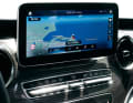 Formerly a bicycle trailer, today a luxury sat nav in the V-Class ...