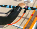 A rough guide to the right length is the forearm check: if the ropes reach from the wrist to the elbow, the length usually fits well!