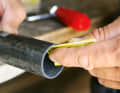 Tip: Grinding the plug connection should not be carried out selectively, but with constant rotation.