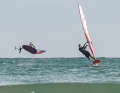 Exciting heats in foil style: Yentel Caers rotates through a Pasko, Tim Gerdes switches to Switch at the same time.
