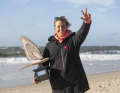 Lina Erpenstein - World Championship bronze medallist in wave riding - comes to the boot on the second weekend