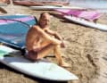 Heiner war bereits Mitte 40, als er mit dem Surfen begann.