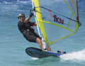Heiner Gerstenschläger is well-trained and surfs with a youthful passion.