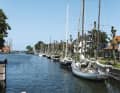 The relaxed atmosphere on the water can also be found in the pleasant villages.
