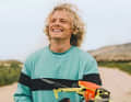 Johannes Hertel ist Drohnen-Pilot und spezialisiert auf Windsurfen.