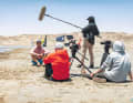 The team shot a lot of footage at the Lüderitz Speed Challenge 2019 in Namibia.