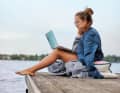 Resi is studying business administration by distance learning at the University of Rome.