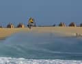 Another unforgettable shot: Moroccan Boujmaa Guilloul hovers over Ponta Preta on the Cape Verde island of Sal.