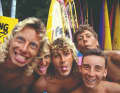 The 90s at the pier were wild times. The colourful group of surf instructors at the station made sure of that.