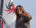 Tess Sermet (Siegerin Foil Damen, 2. Foil Junioren bei der Dunkerbeck Speed Challenge 2024)