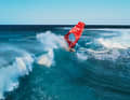 Multispot in Cabarete: Beginners and intermediates, freeriders, freestylers and wave cracks can theoretically get their money's worth here on the same day.