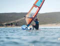 Get in the fast lane! If the equipment and spot are right, children learn windsurfing in fast motion.