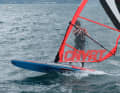 The WindSUP Starboard iGO Deluxe Lite 11'2'' x 31+'' in a surf test