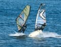 The summer offered many relaxed freestyle sessions like this one, so Julian and his friends were able to try out a range of boards with different riding skills with a volume of around 100 litres.