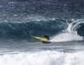 An „normalen“ Hookipa-Tagen, die wohl für 90 Prozent aller Wavesurfer als Sahnetage zählen würden, sieht man Jason Polakow eher selten auf dem Wasser.