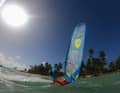 Goya Nexus: A compact sail made from a single mould: with super fluffy jibe handling.