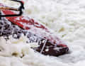The natural sea foam acts like a filter that draws the substances out of the water and allows them to adhere well - making it a PFAS hotspot